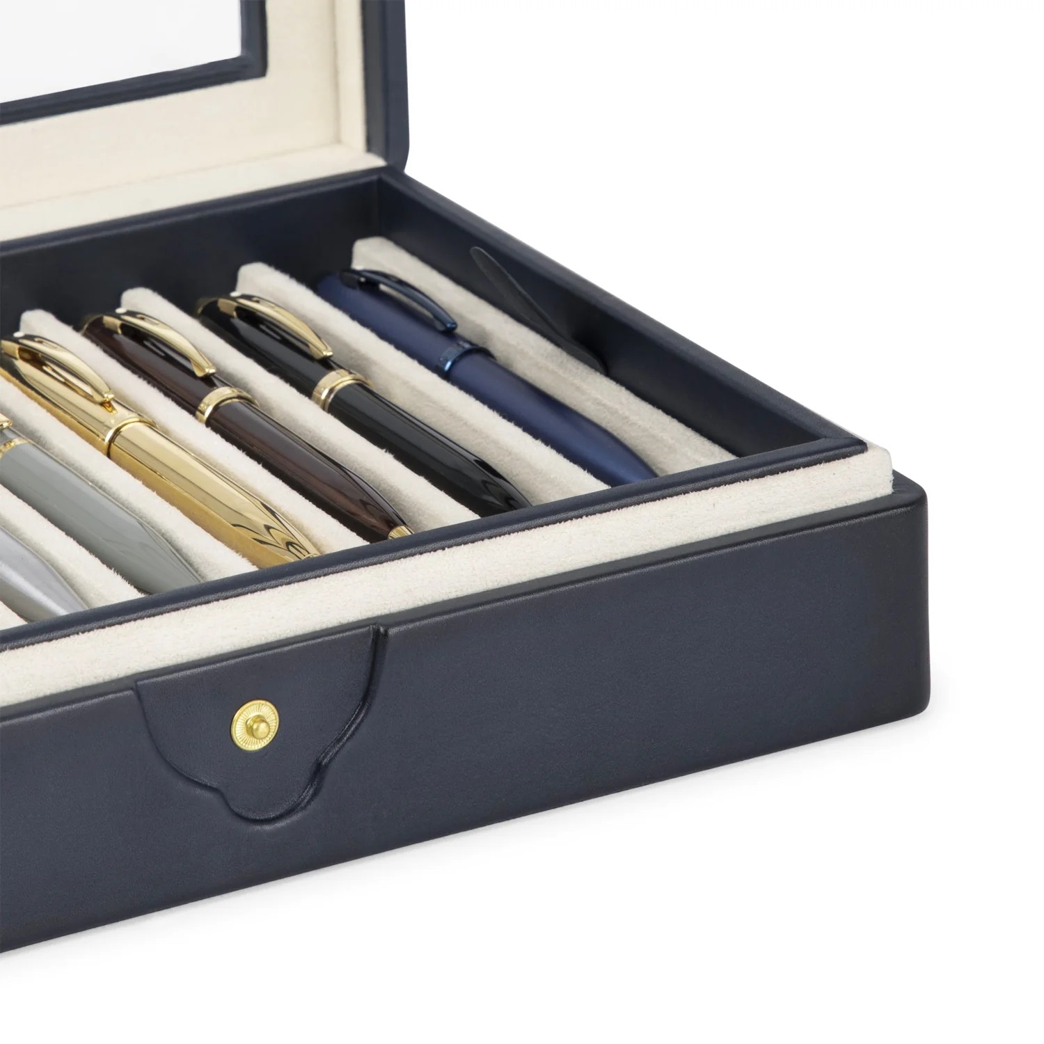 Lapis Bard Hemingway marineblauw etui (10 pennen)