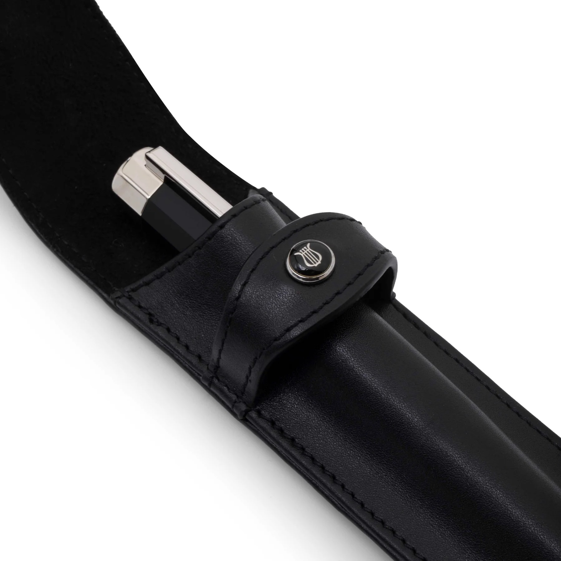 Lapis Bard Mayfair Black Pen Pouch (Single)
