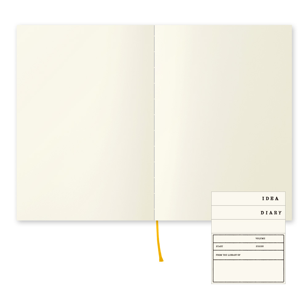 Midori MD Papel A5 Cuaderno en blanco