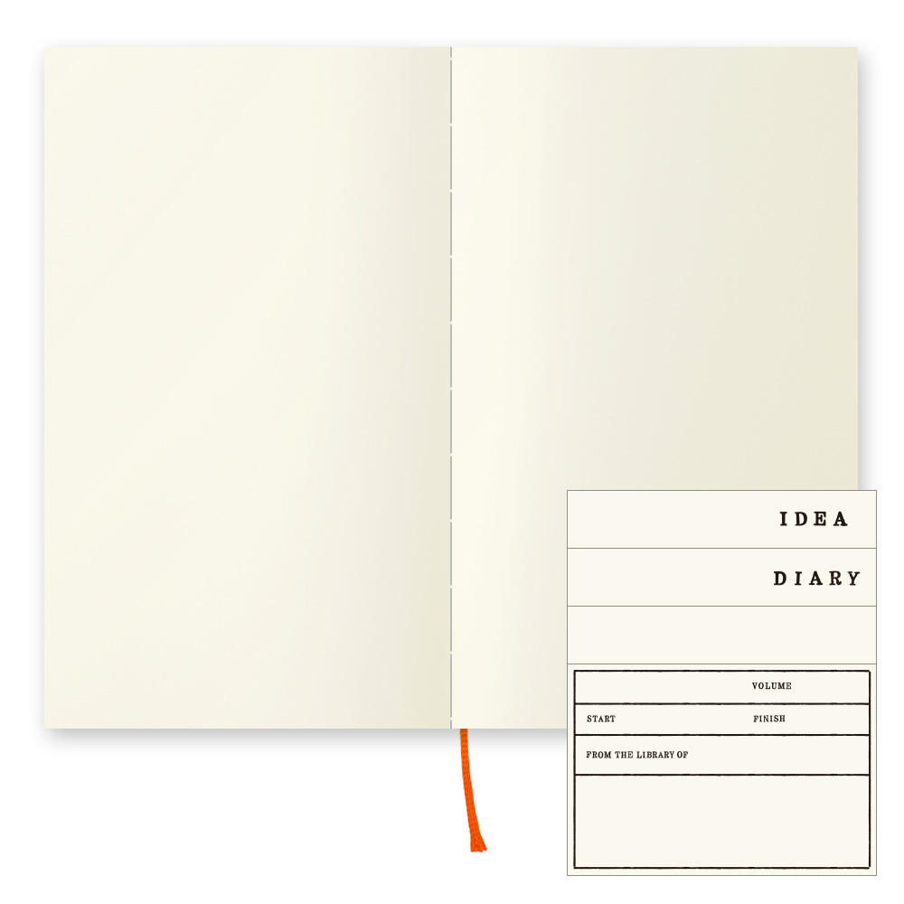 Midori MD Paper B6 Carnet de notes vierge
