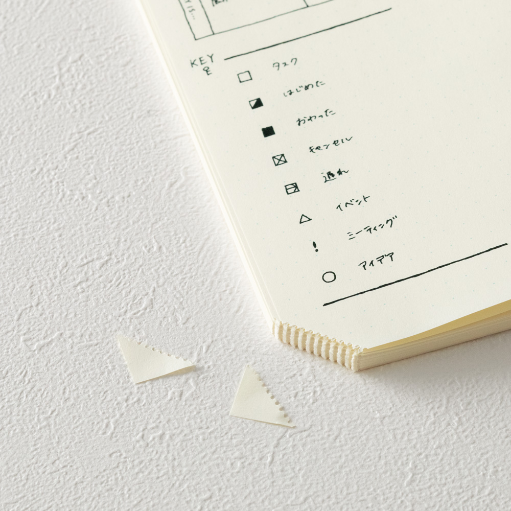 Midori MD Paper Journal A5 Codes 1D/1P Dot Grid Notebook