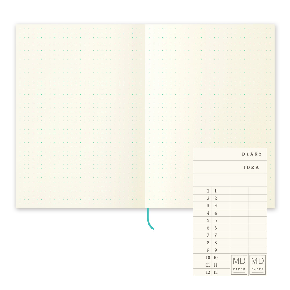 Midori MD Paper Journal A5 Dot Grid Carnet de notes