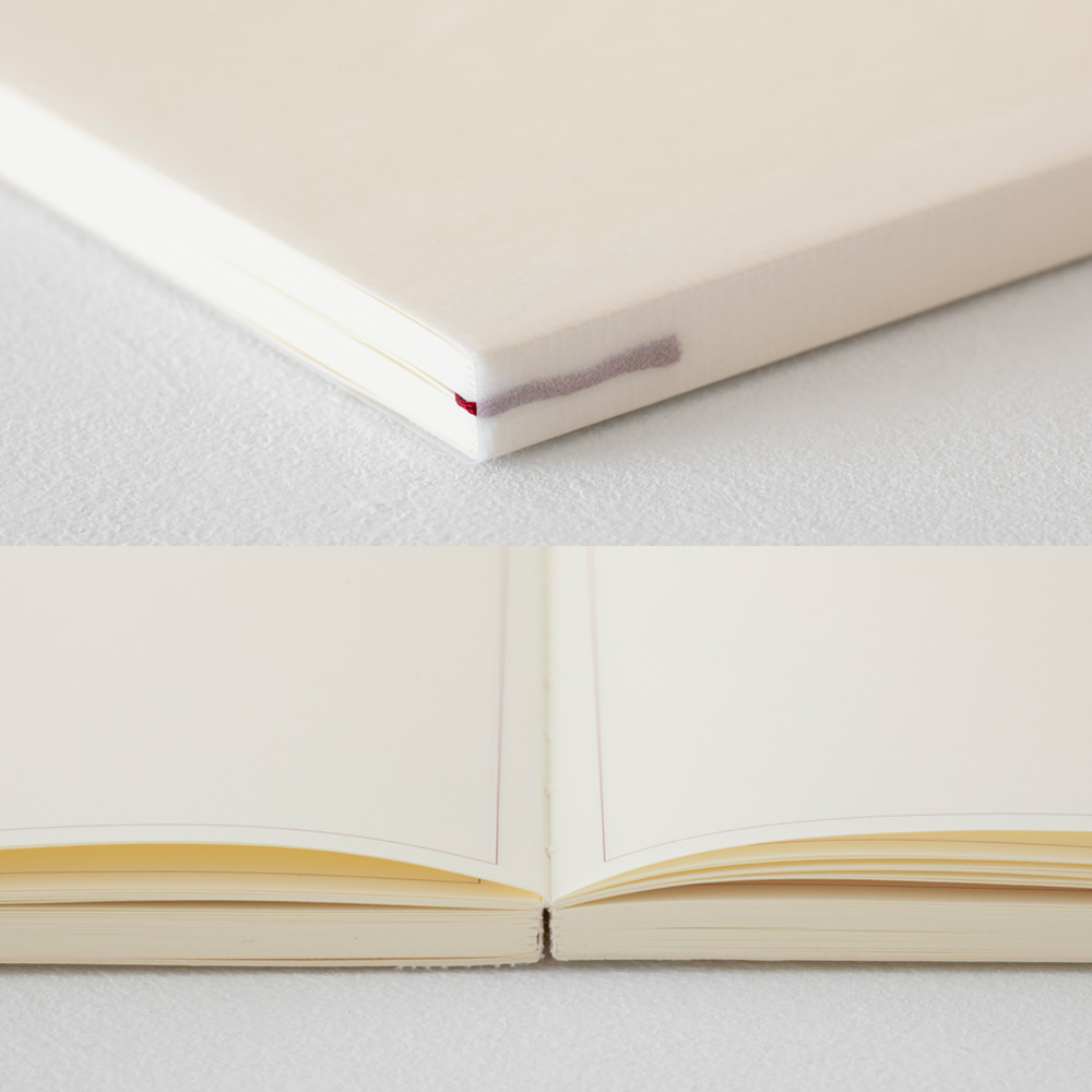 Midori MD Diario de papel A5 Cuaderno con marco
