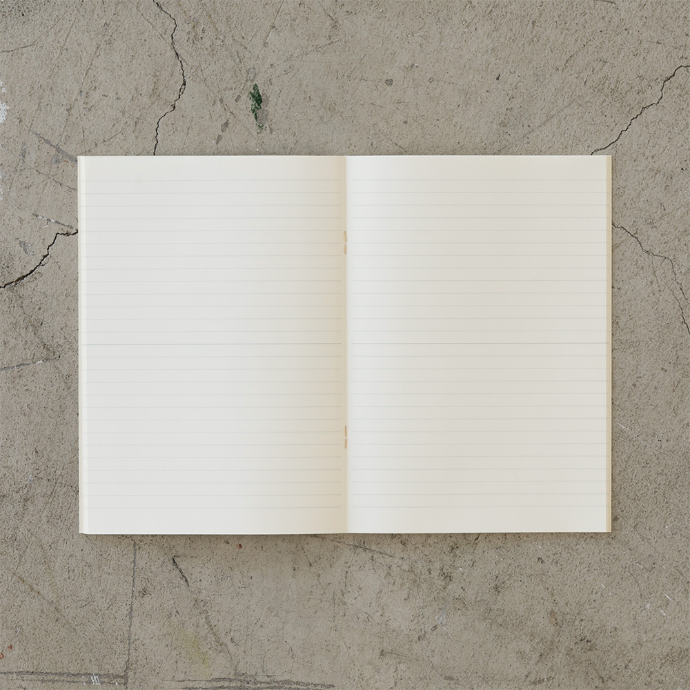 Midori MD Paper A5 Bloco de notas pautado claro (embalagem com 3 unidades)