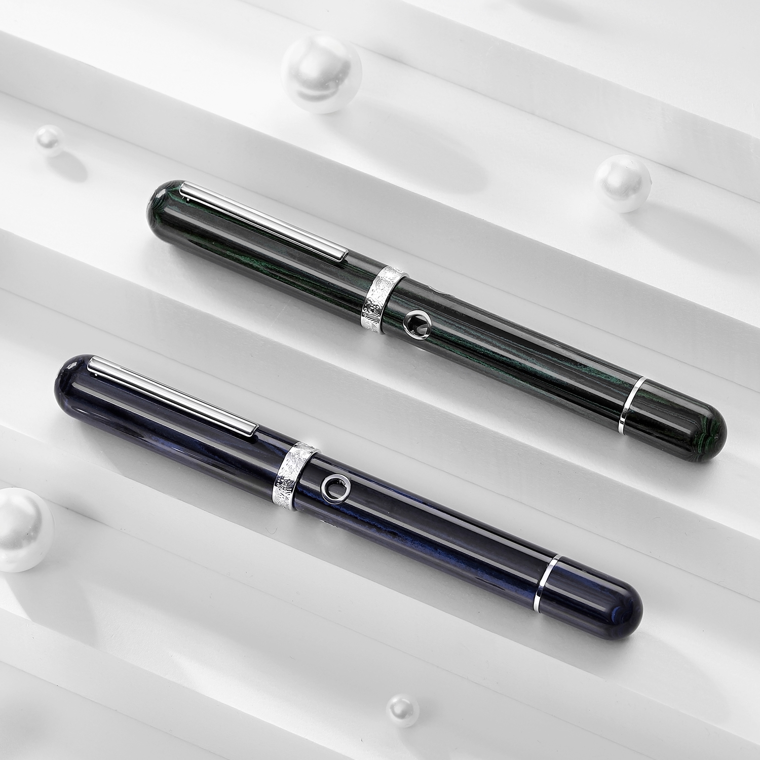 Nahvalur Nautilus Chelonia Green ST Fountain Pen
