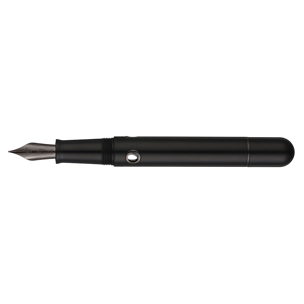 Nahvalur Nautilus Céphalopode Noir RT Stylo Plume