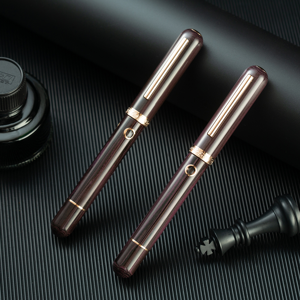 Nahvalur Nautilus Stylophora Berry RGT Fountain Pen