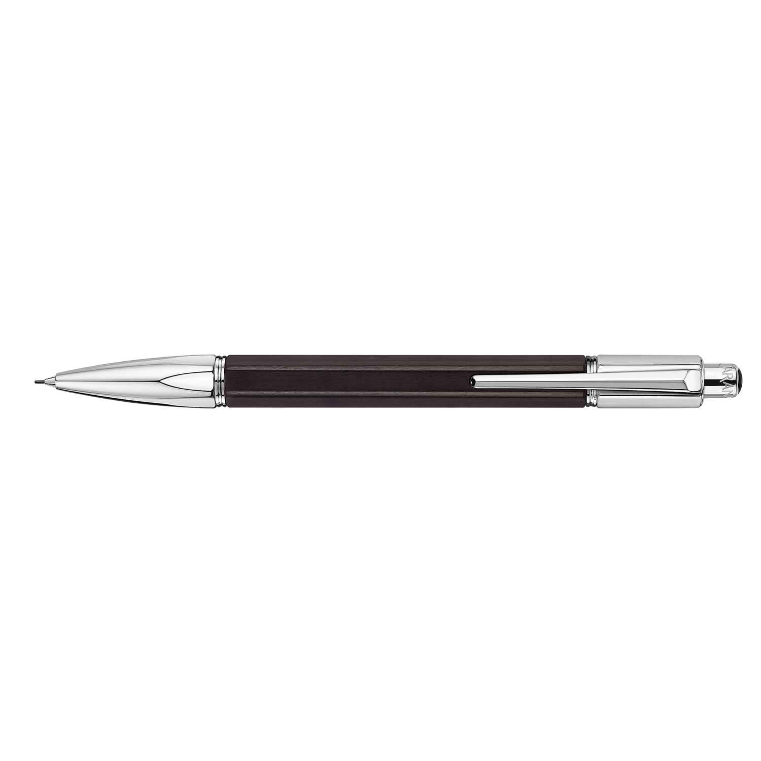 Caran d'Ache Varius Ebony Zilver Mechanisch vulpotlood 0.7mm
