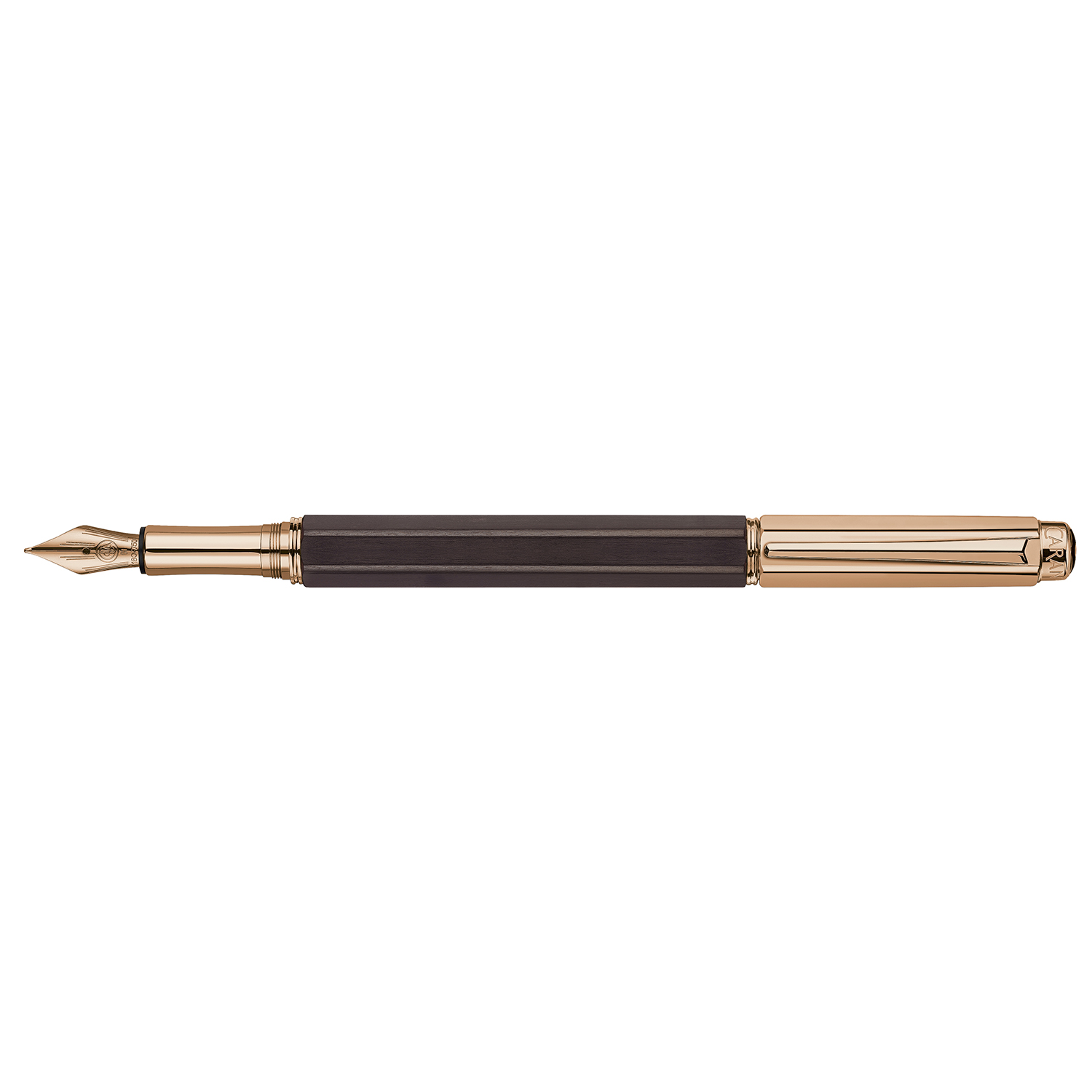 Caran d'Ache Varius Ebony Rose Gold Fountain pen