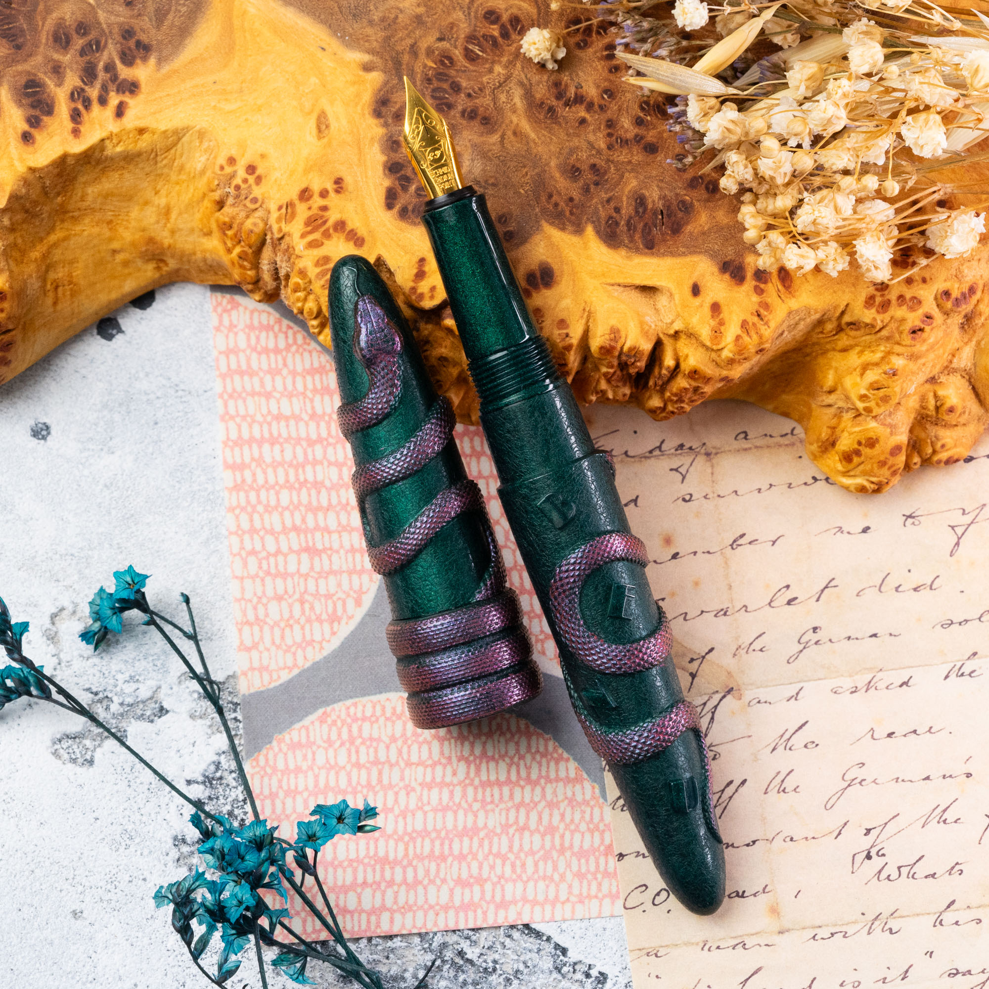 Benu Viper Mangrove Viper Fountain pen