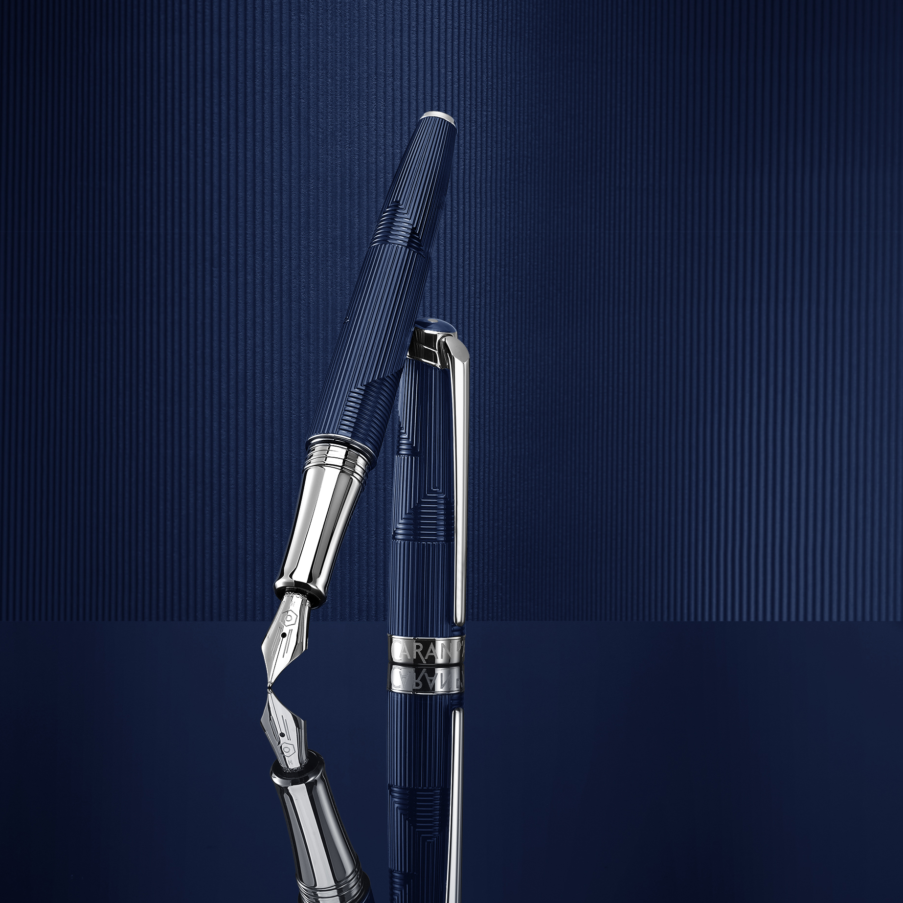 Caran d'Ache Léman Bleu Marin Fountain pen