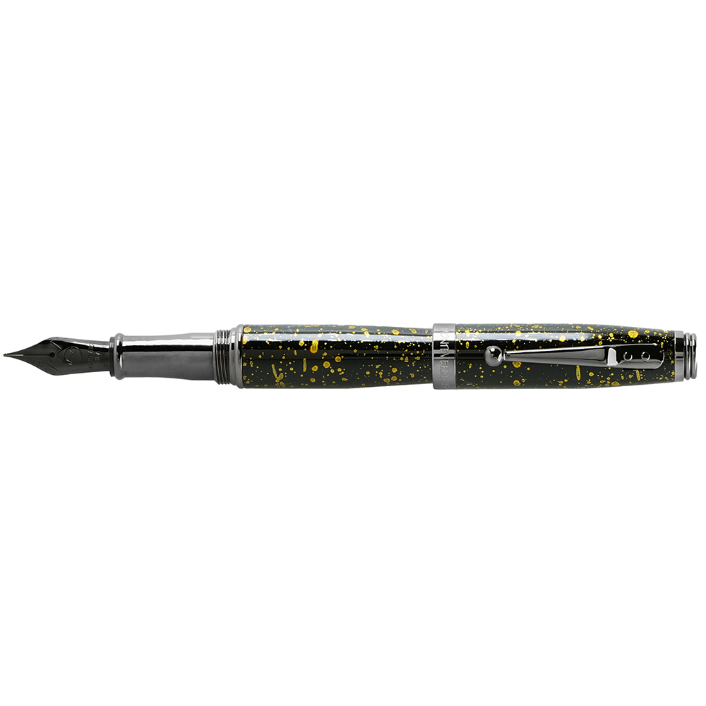 Caneta de tinta permanente Monteverde Invincia Vega Starlight Yellow