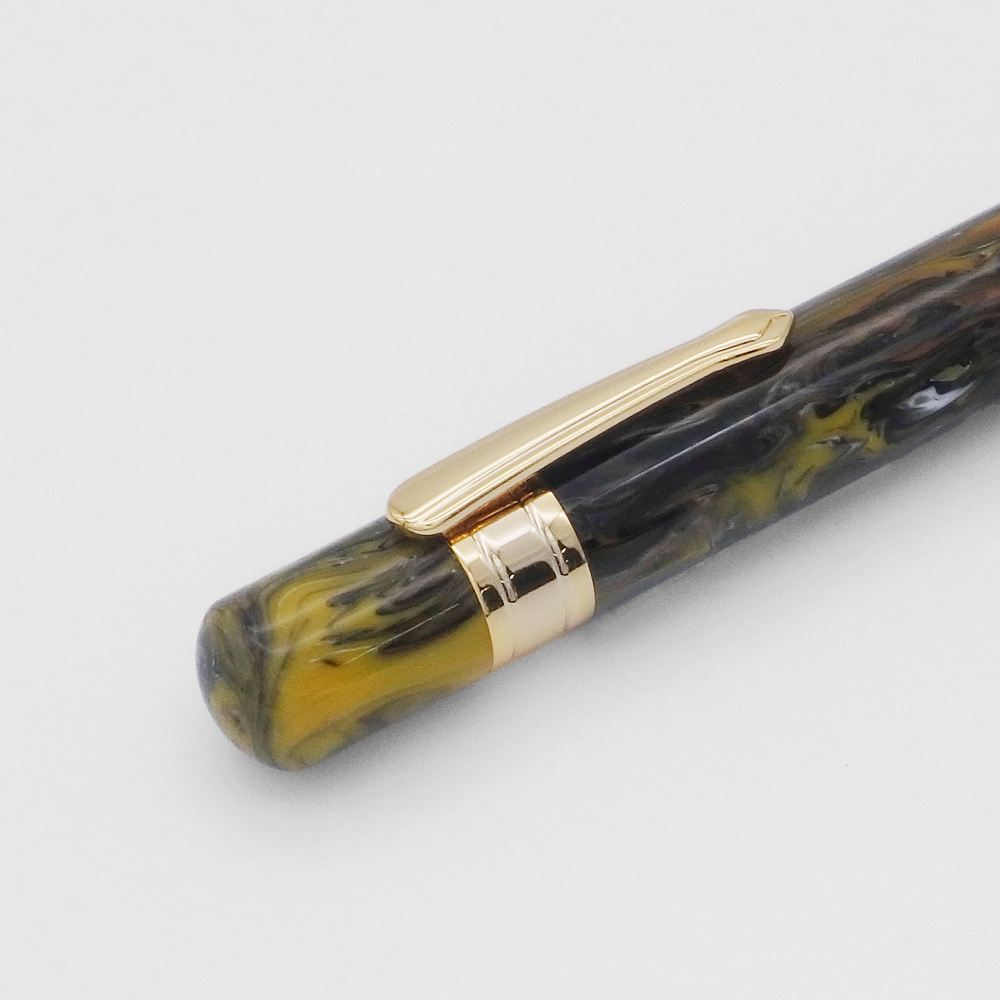Taccia Covenant Bumblebee Jasper Fountain pen