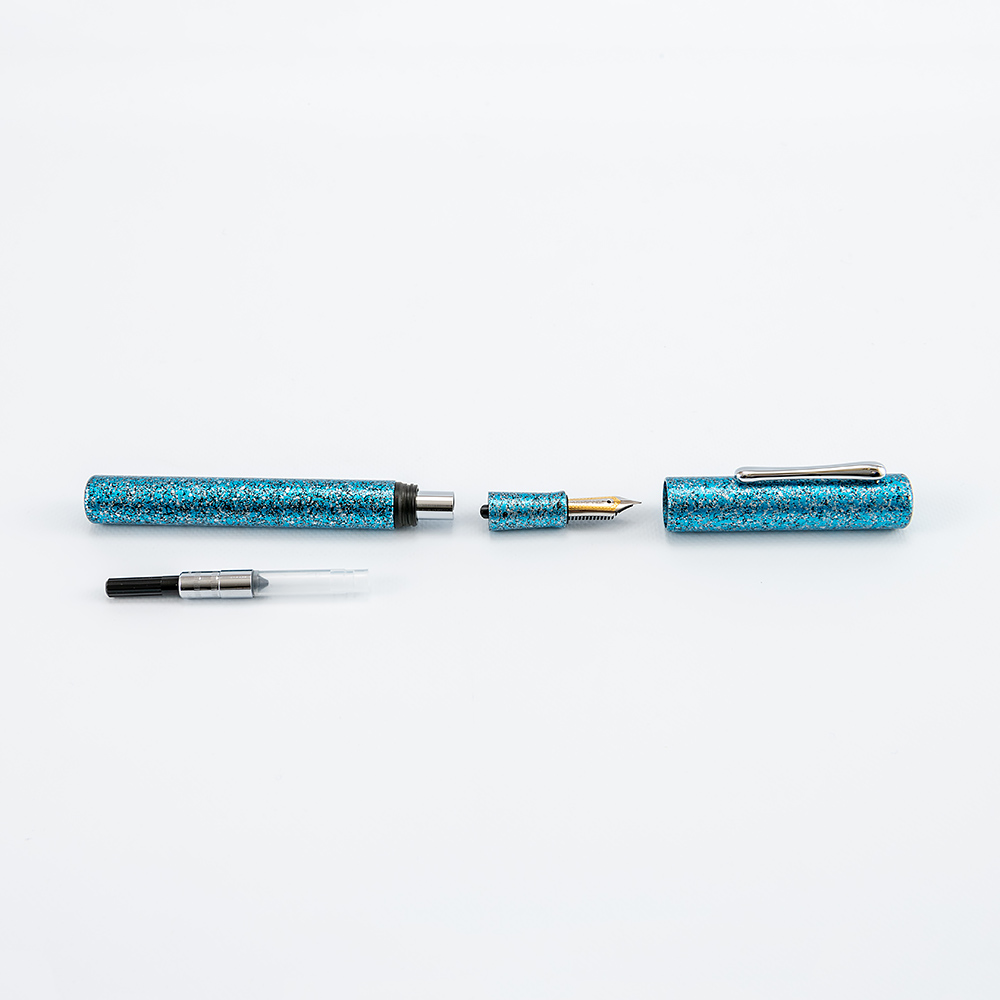 Taccia Granite Stone Blue Fountain pen