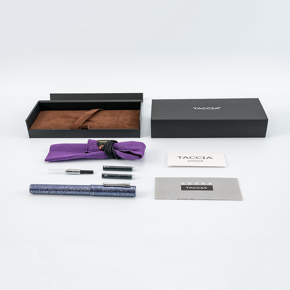 Pluma estilográfica Taccia Granite Stone Purple