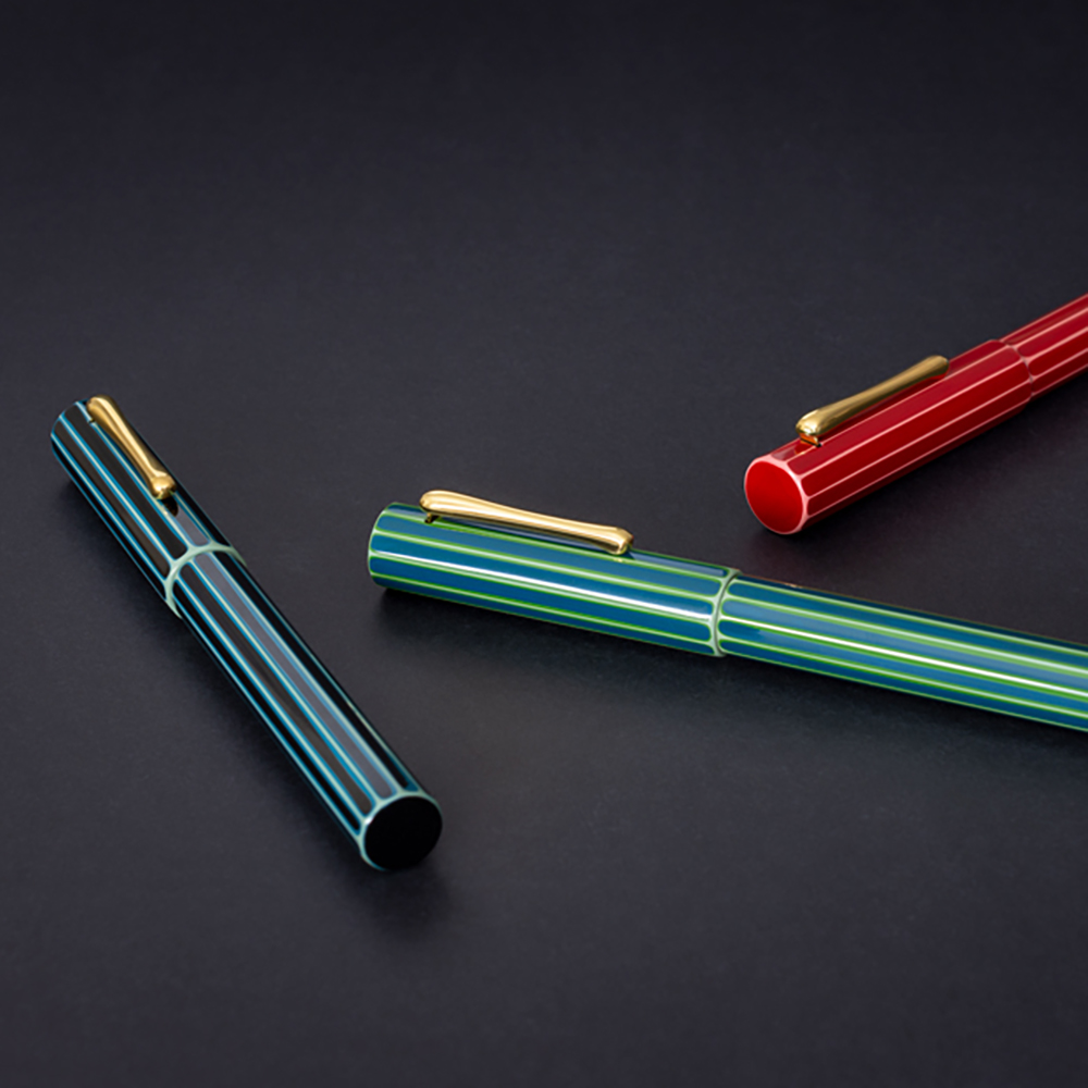 Taccia Kaku-Tate Asagi Blue Fountain pen