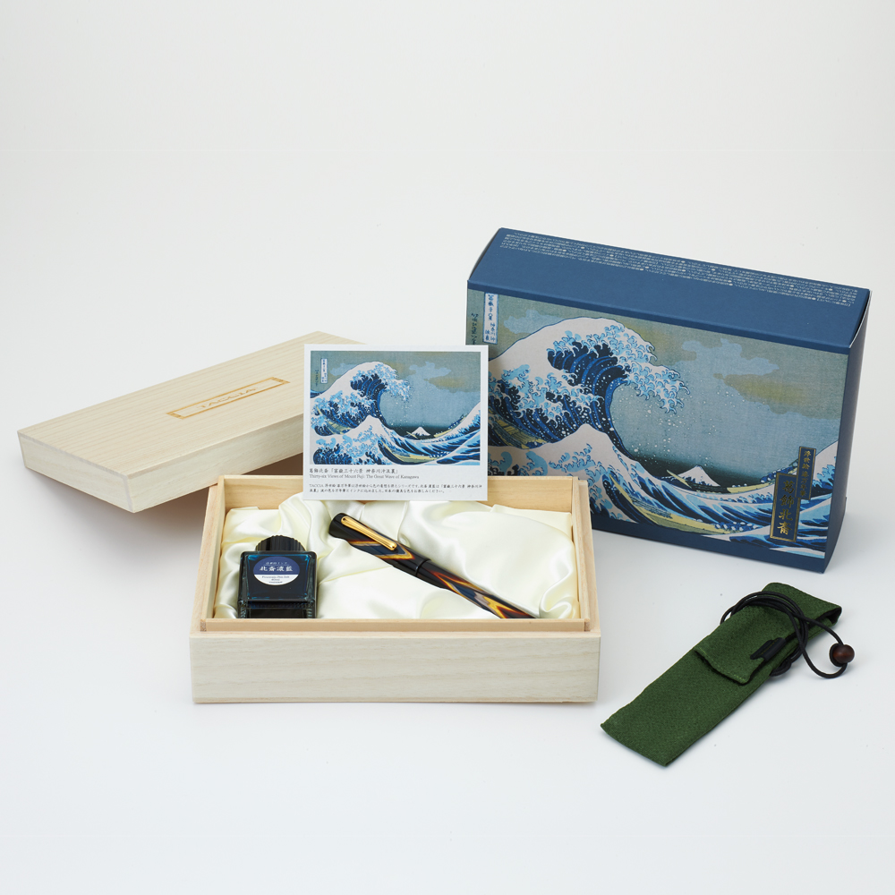 Taccia Ukiyo-e Vulpen Blauw
