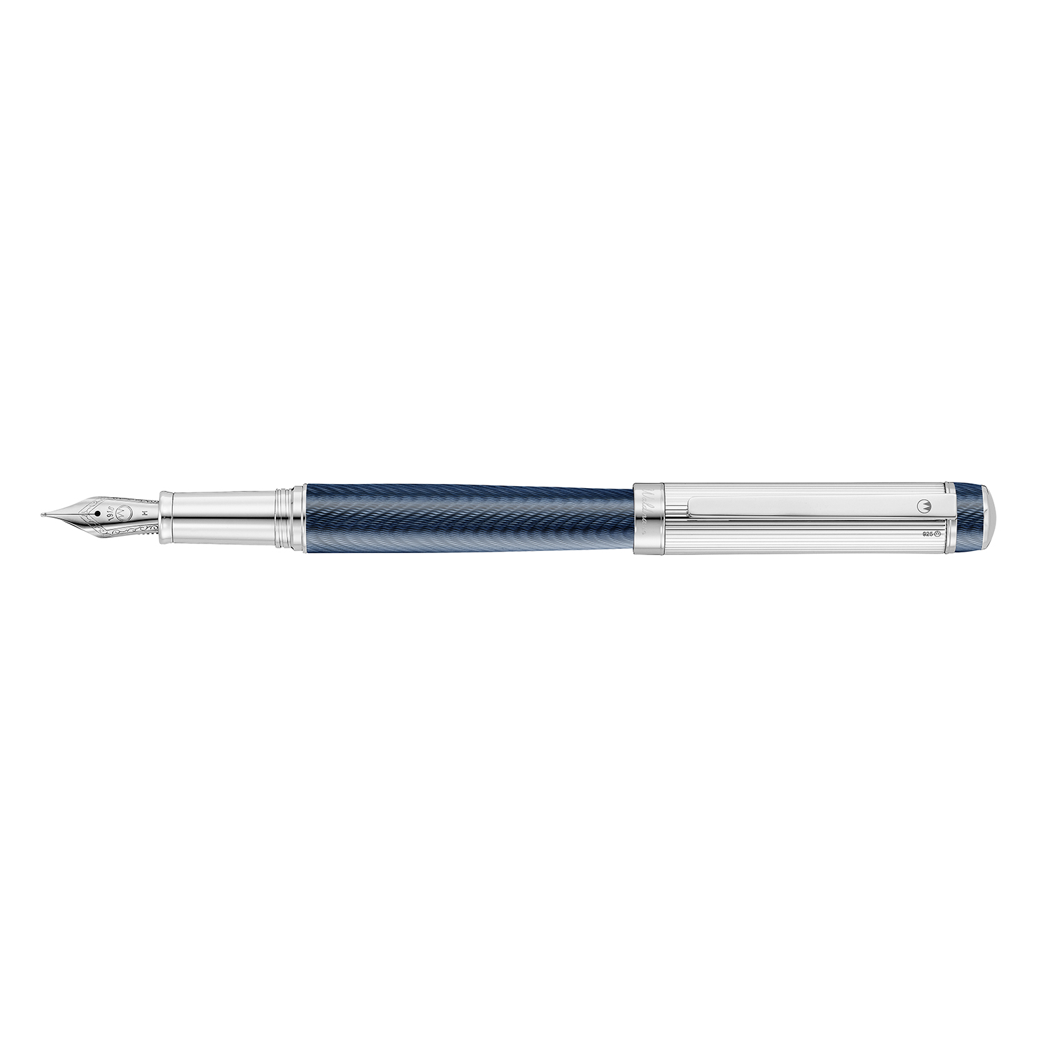 Waldmann Grandeur Bleu Ocean Wave Stylo Plume