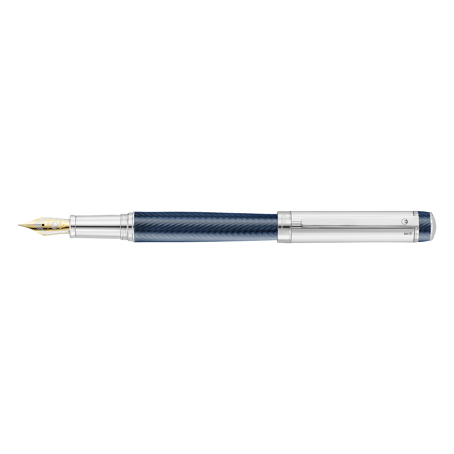 Waldmann Grandeur Bleu Ocean Wave Stylo Plume
