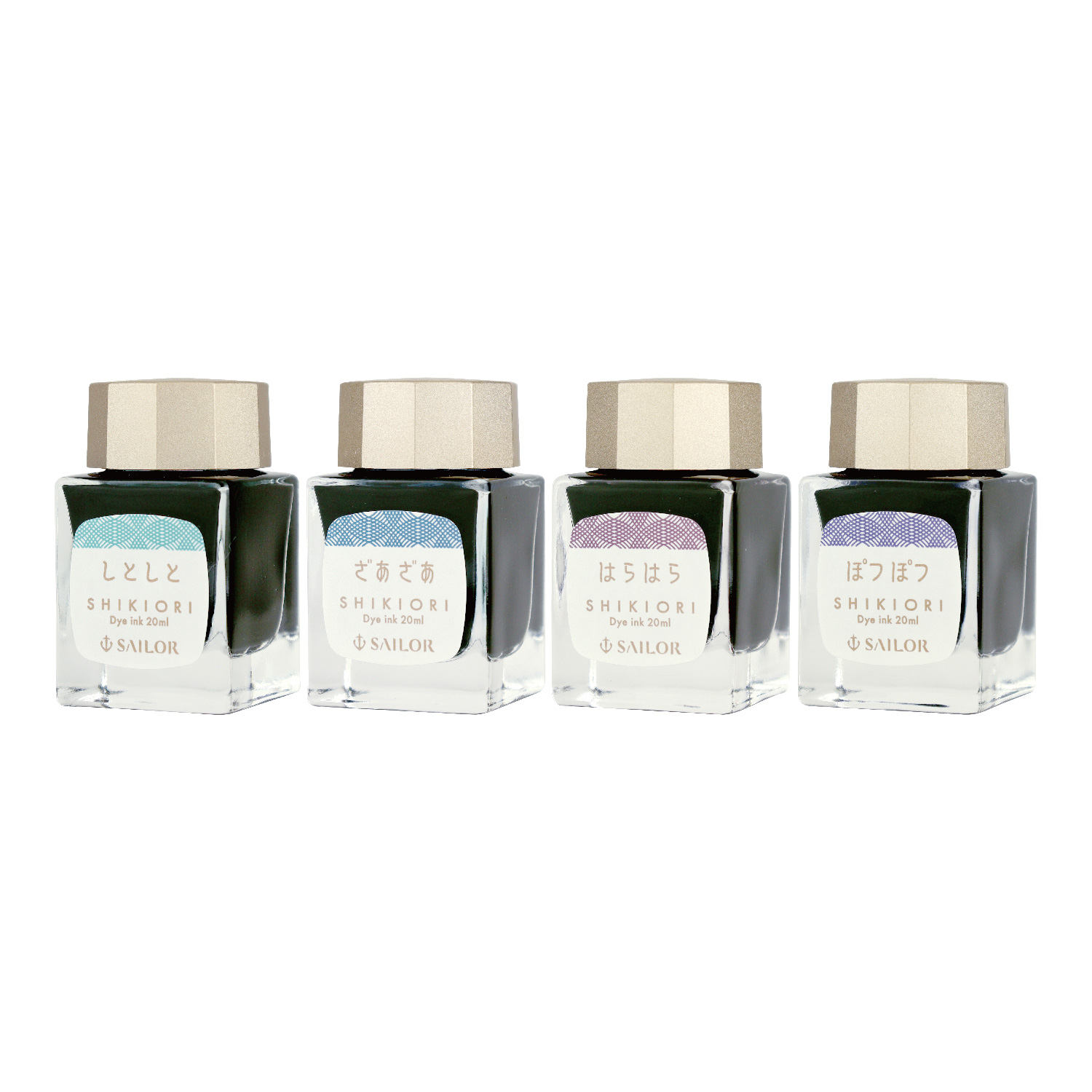 Sailor Shikiori The Sound of Rain Potsupotsu Ink - 20ml Ink Bottle