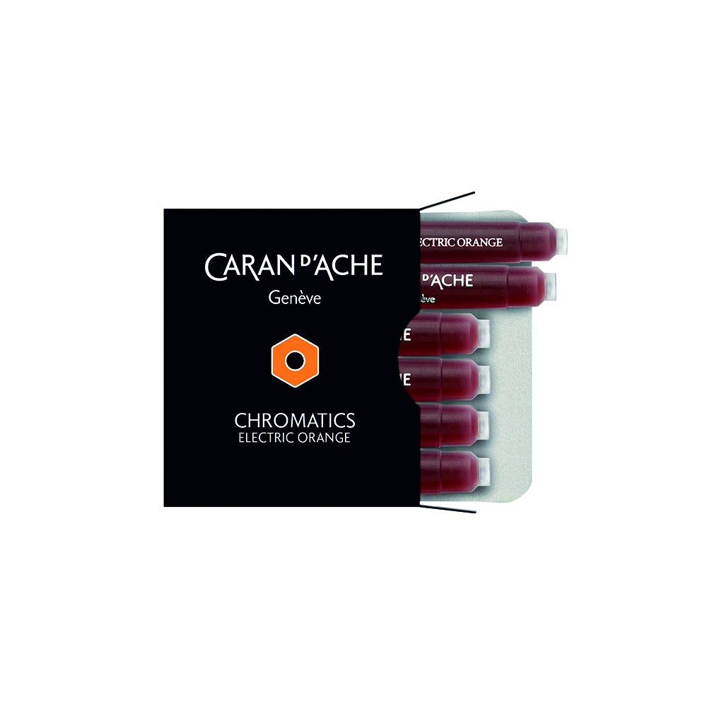 Caran d'Ache Chromatics Tinta Verde Delicada - Cartuchos de Tinta