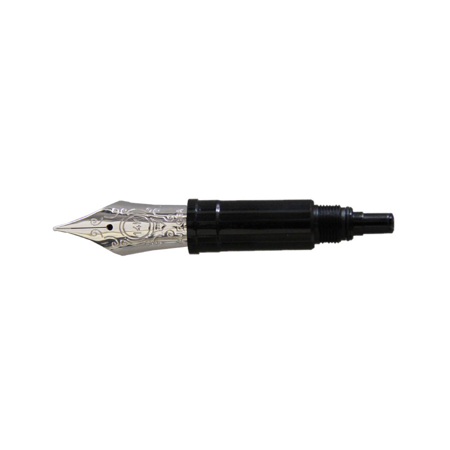 Aurora Large 14kt Gold Rhodium-Plated Nib