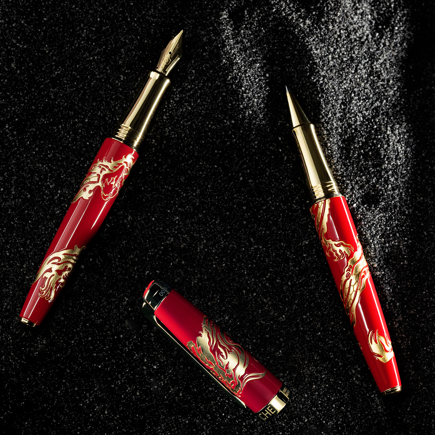Caran d'Ache Year of the Dragon Red 2024 LE Fountain pen