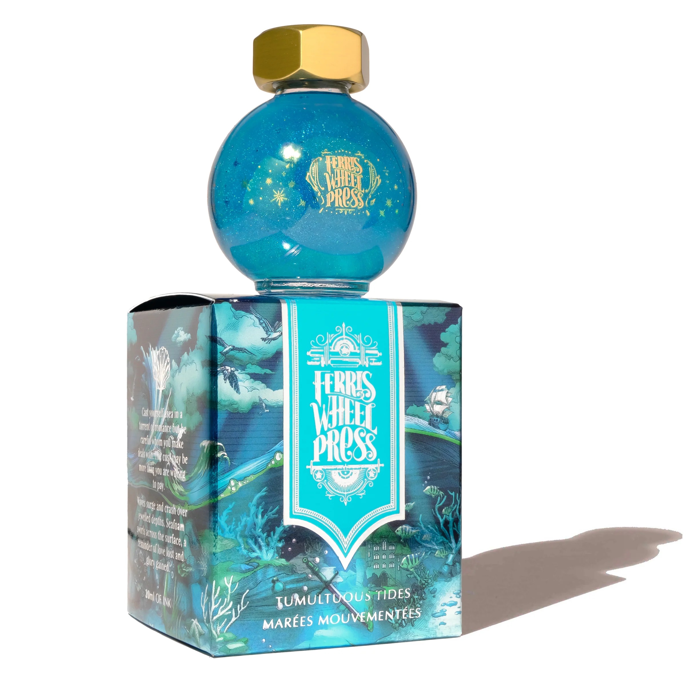 Ferris Wheel Press Ferritales Tumultuous Tides Butelka z atramentem 20 ml