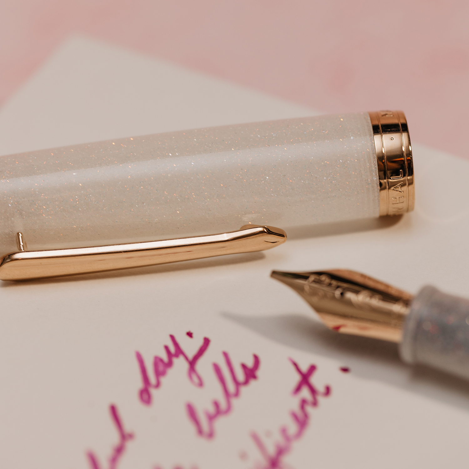 Nahvalur Original Plus Matira Quartz RGT Fountain Pen