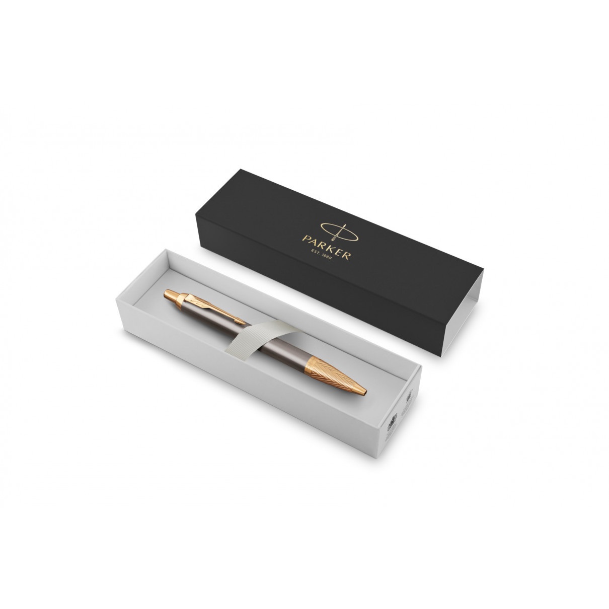 Esferográfica Parker IM Pioneers Collection Arrow Grey Lacquer GT