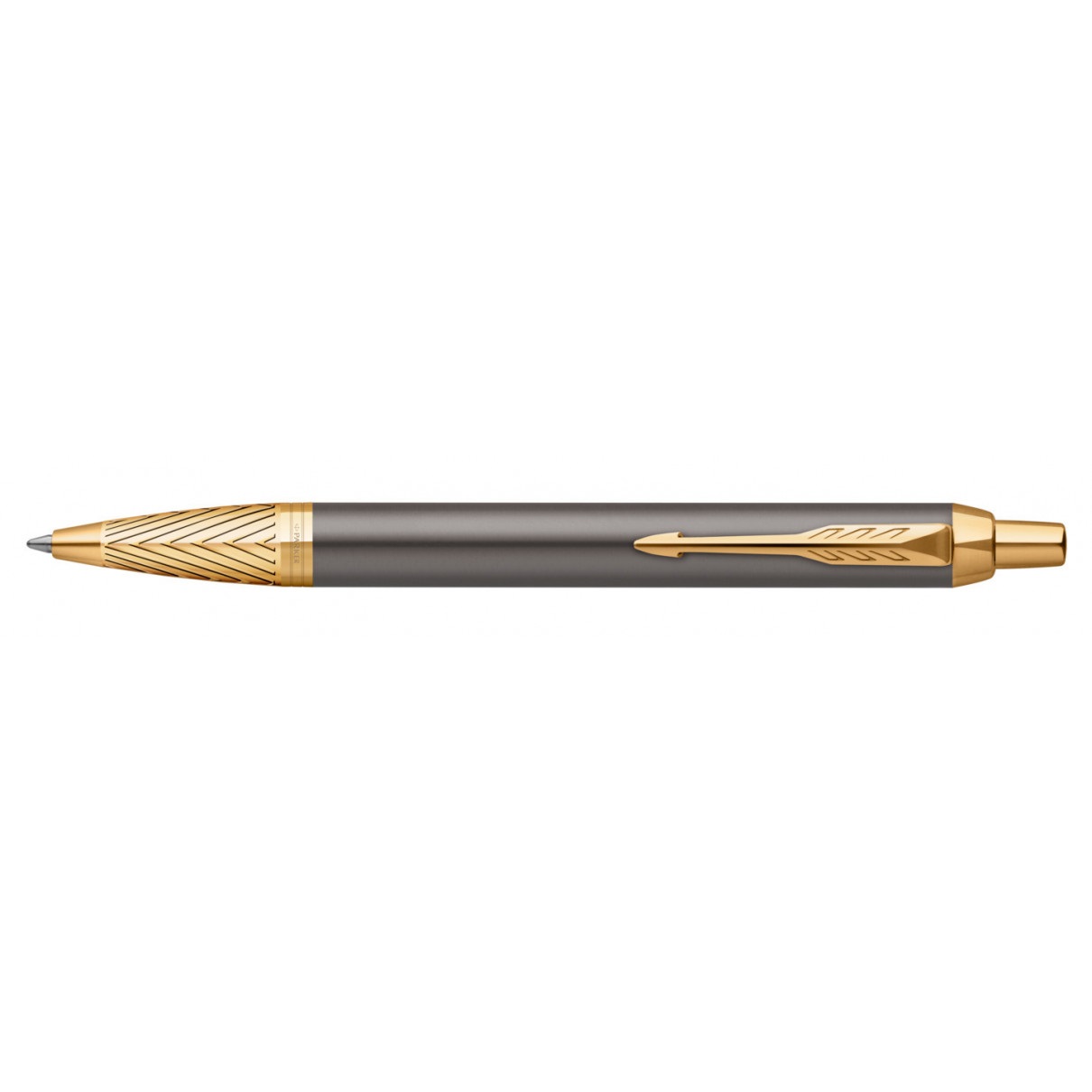 Esferográfica Parker IM Pioneers Collection Arrow Grey Lacquer GT