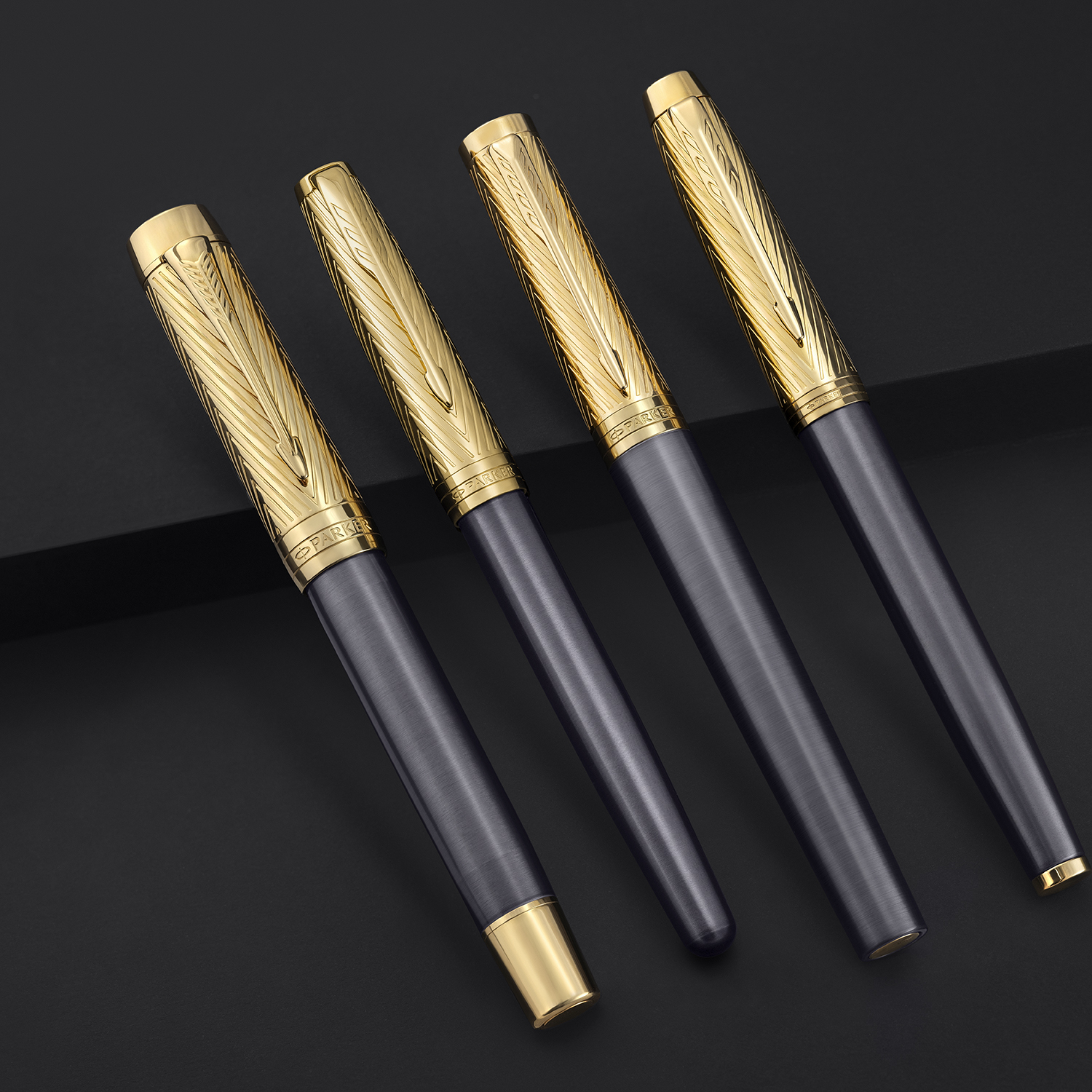 Parker Ingenuity Pioneers Kollektion Arrow Grey Lacquer GT Rollerball