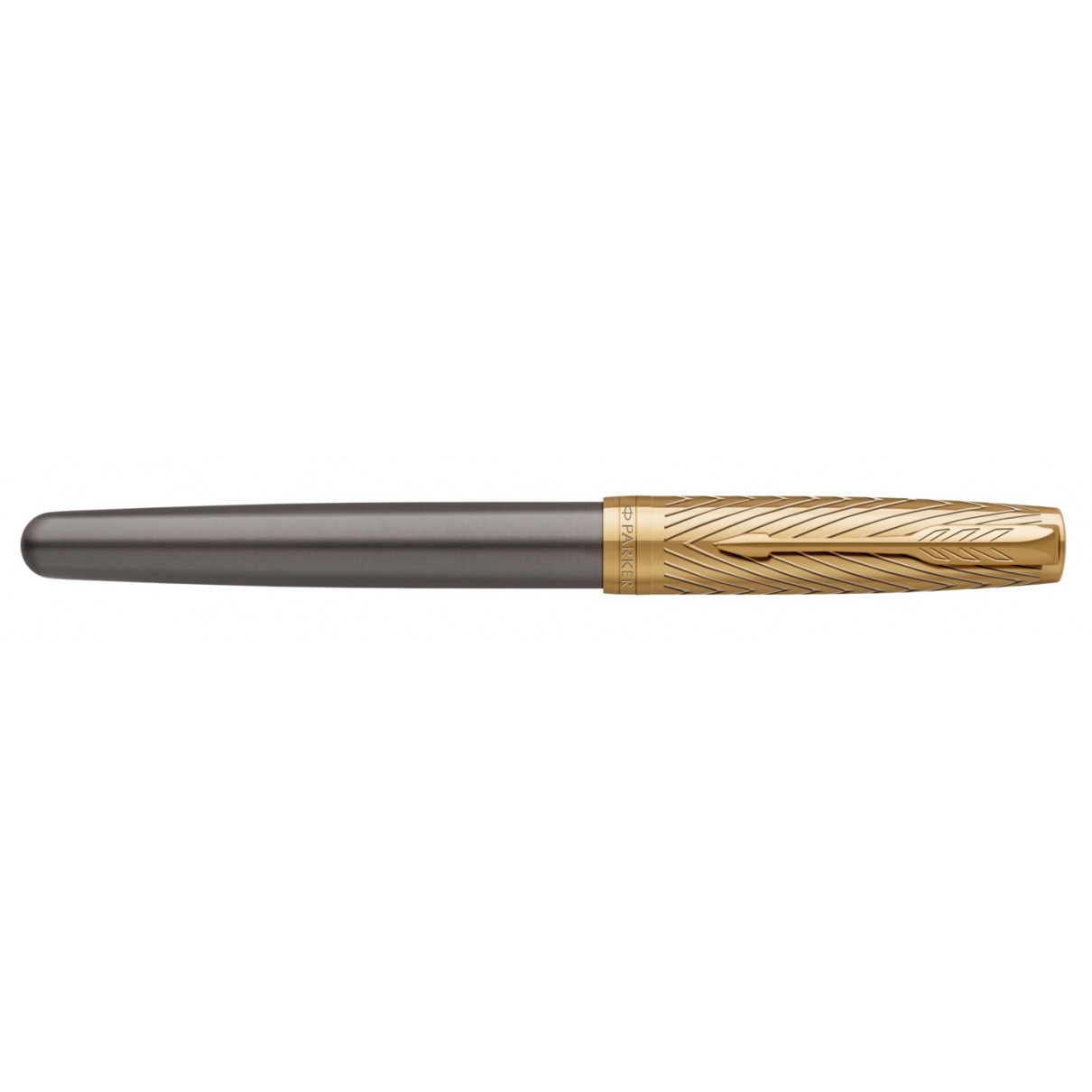 Parker Sonnet Pioneers Collection Arrow Grey Lacquer GT Fountain pen