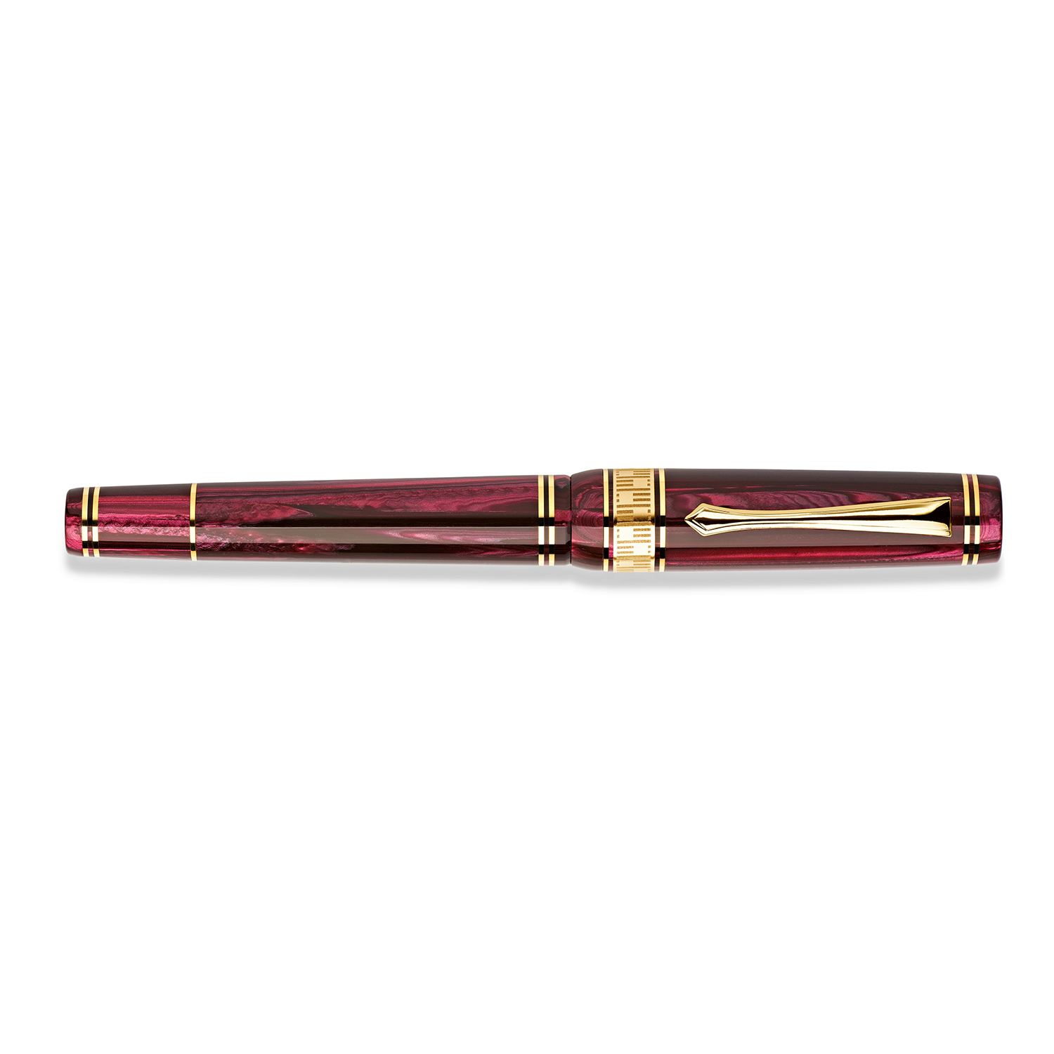 Nettuno 1911 Superba Ruby Celluloid Fountain pen