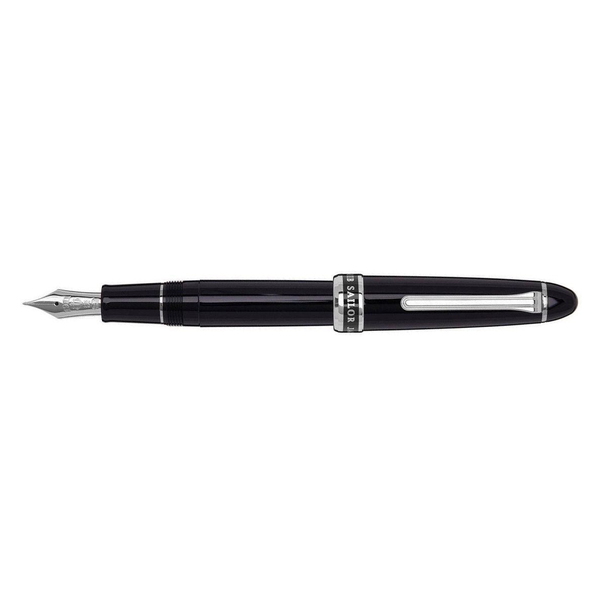 Sailor 1911L Black RT Naginata Togi Fountain pen
