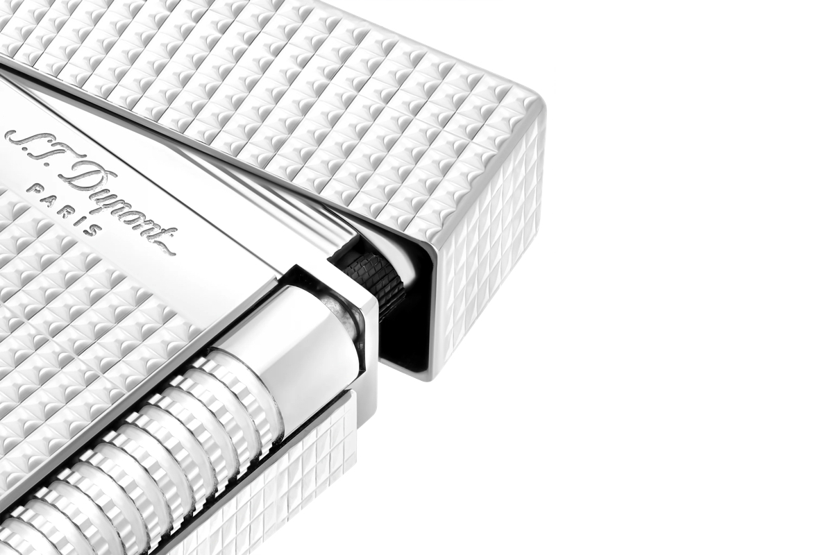 S.T. Dupont Le Grand Diamond Head Palladium-tändare