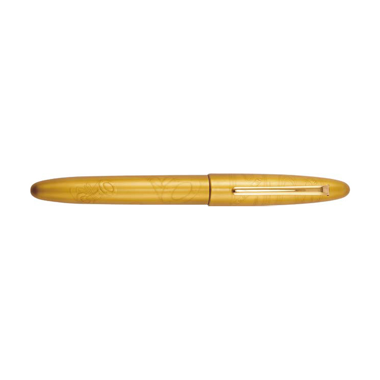 Taccia Kin-ji Maki-e Urushi Gyoku-in Biwa Fountain pen