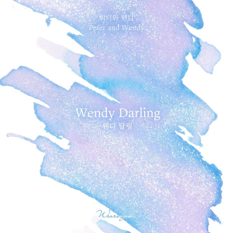 Wearingeul Inks Wendy Darling - Butelka z atramentem 30 ml